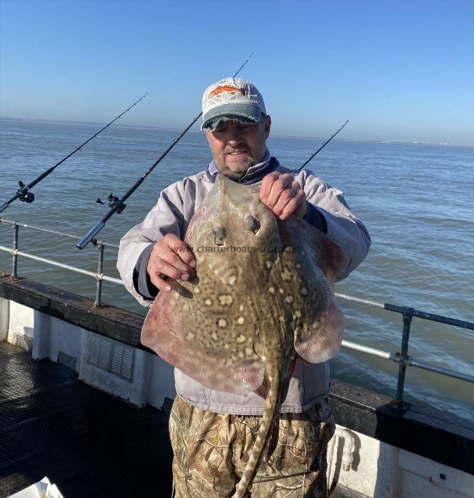 7 lb Thornback Ray by Unknown