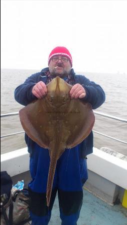 12 lb 8 oz Blonde Ray by bob hughes