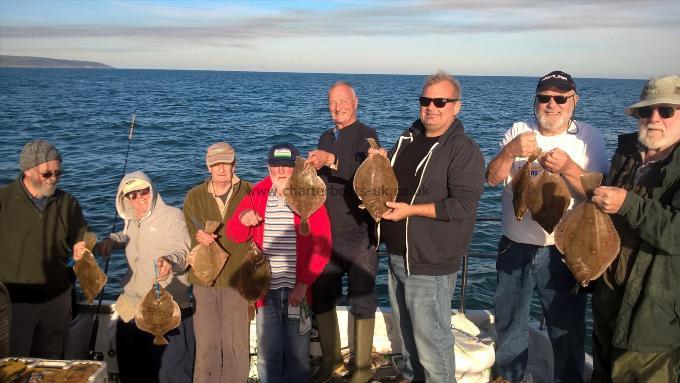 3 lb Plaice by the crew