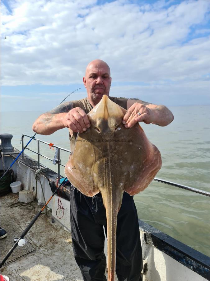 9 lb 8 oz Small-Eyed Ray by Unknown