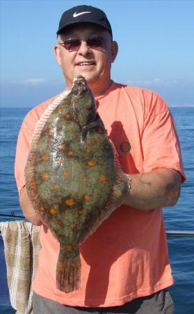 5 lb 8 oz Plaice by Colin Parker