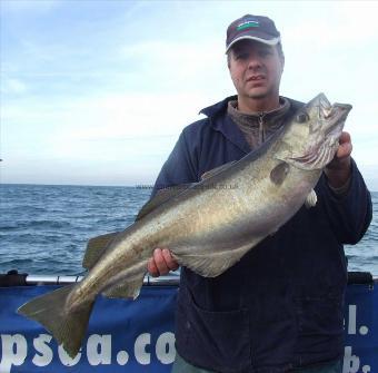 15 lb Pollock by Steve Davey