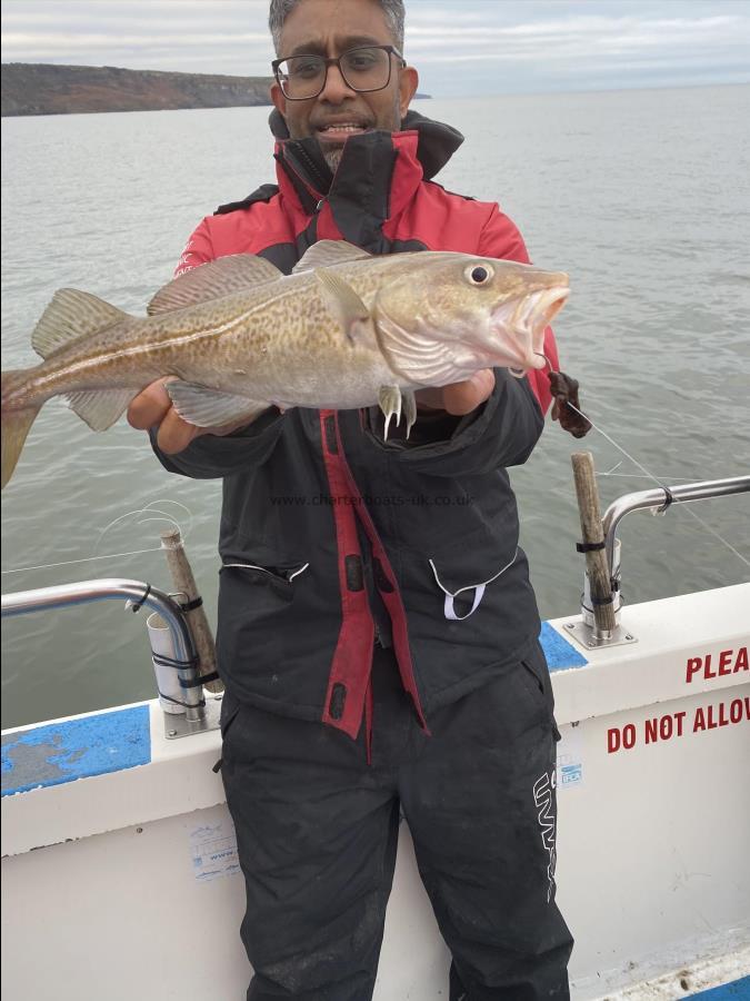 4 lb 2 oz Cod by Dara.