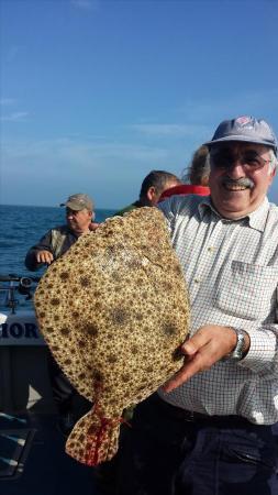 7 lb Turbot by Stuart Cross crew