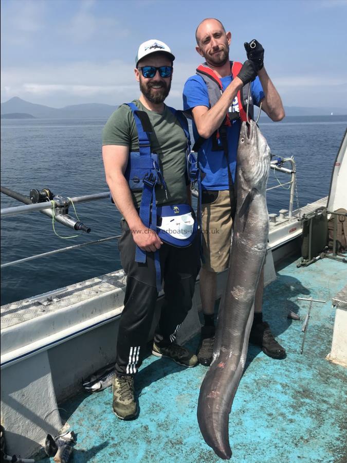 45 lb Conger Eel by Unknown