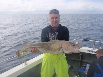 9 lb Cod by Martin Berry from Retford.