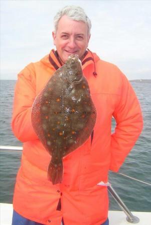 4 lb Plaice by David Cartwright