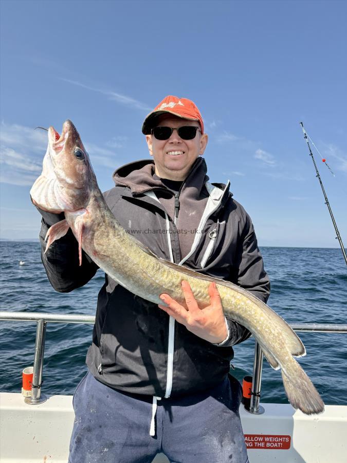 9 lb 12 oz Ling by Adrian Paslaru