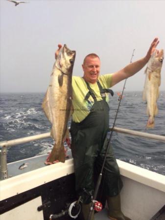 10 lb 6 oz Pollock by Keith hogland