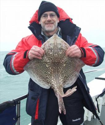 8 lb 1 oz Thornback Ray by John Billett