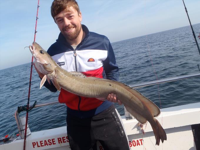 10 lb 2 oz Ling by Adam Bakewell.