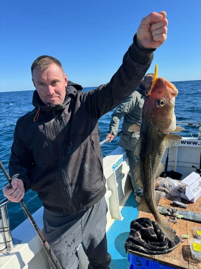 4 lb 5 oz Cod by Jonathan.