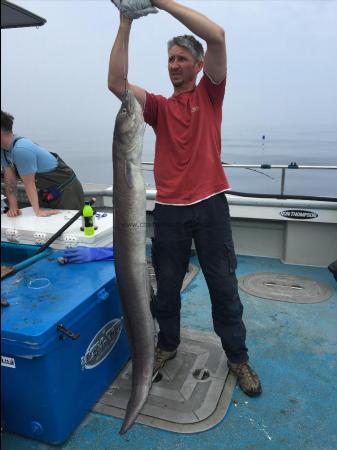 42 lb Conger Eel by Kevin McKie