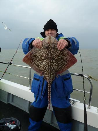 10 lb 6 oz Thornback Ray by Bob Marshall