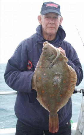 5 lb 6 oz Plaice by Mick Beech