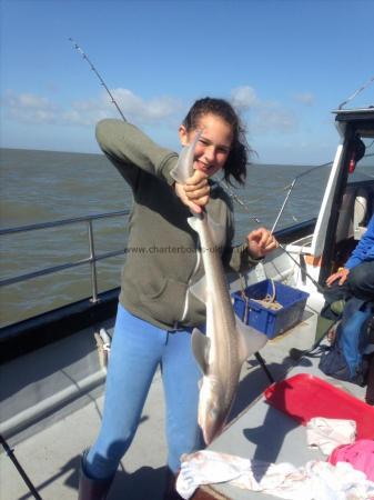 9 lb 2 oz Starry Smooth-hound by Sophie