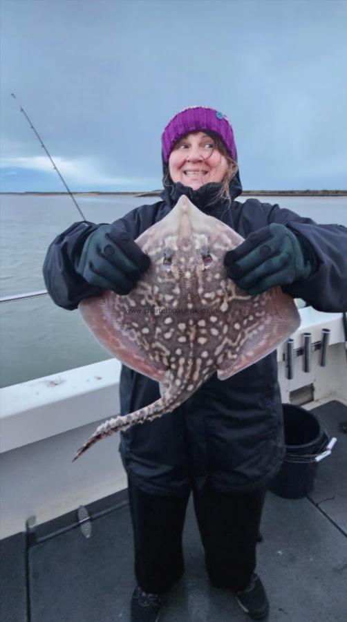 4 lb 14 oz Thornback Ray by Raynor