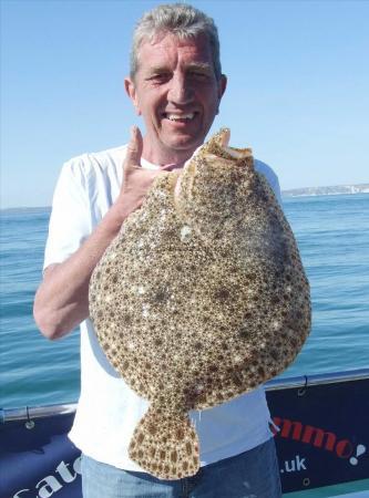 6 lb 8 oz Turbot by Simon Garbett