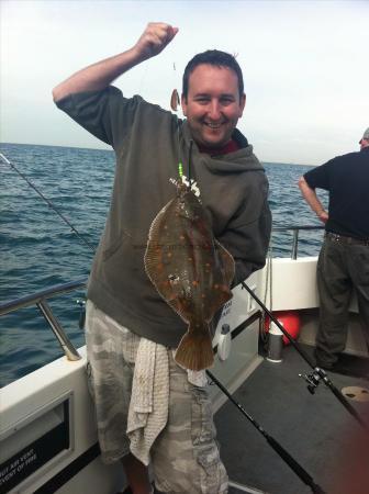 4 lb 6 oz Plaice by Unknown