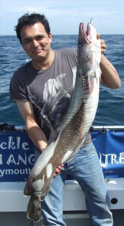 17 lb 8 oz Ling by Marc Excell
