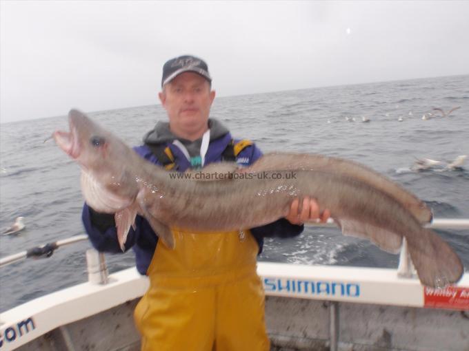 17 lb 2 oz Ling by Guy Wrightson.