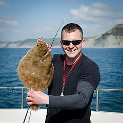 3 lb 2 oz Plaice by Paul Blake