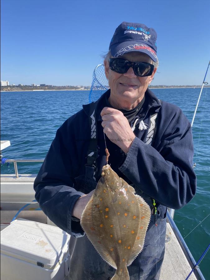 1 lb 6 oz Plaice by Unknown