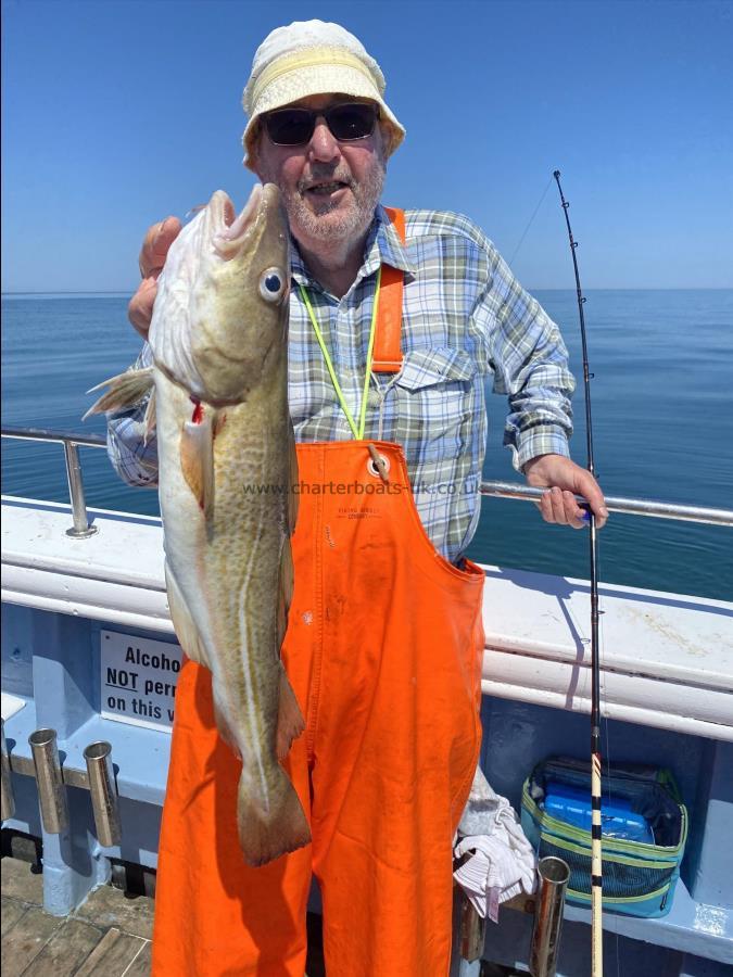 5 lb Cod by Bernie from cottingham cod fishing