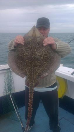 10 lb 3 oz Thornback Ray by chris