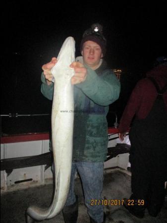 18 lb Conger Eel by Tom Morgan