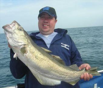 14 lb Pollock by Peter Gillett