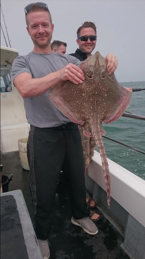 8 lb 8 oz Thornback Ray by Bob Marshall