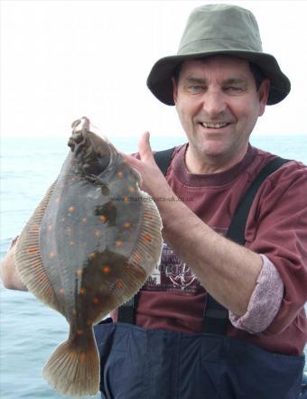 2 lb 8 oz Plaice by Ian Tysdale