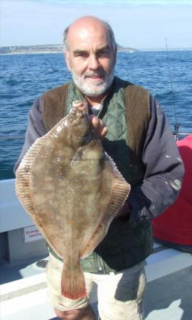 4 lb 12 oz Plaice by Colin Barnard