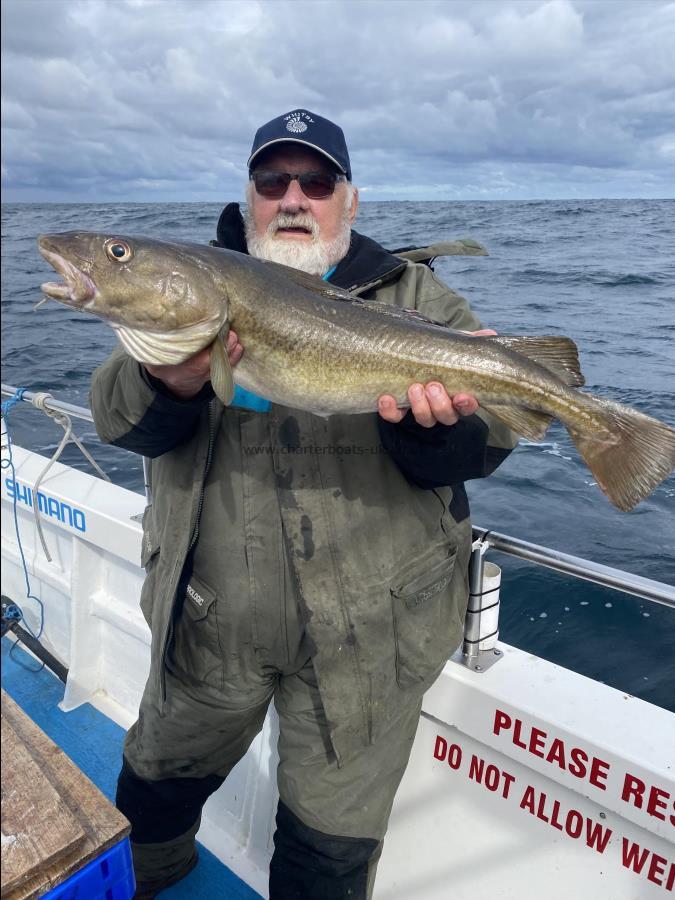 8 lb 14 oz Cod by Alan Ward.