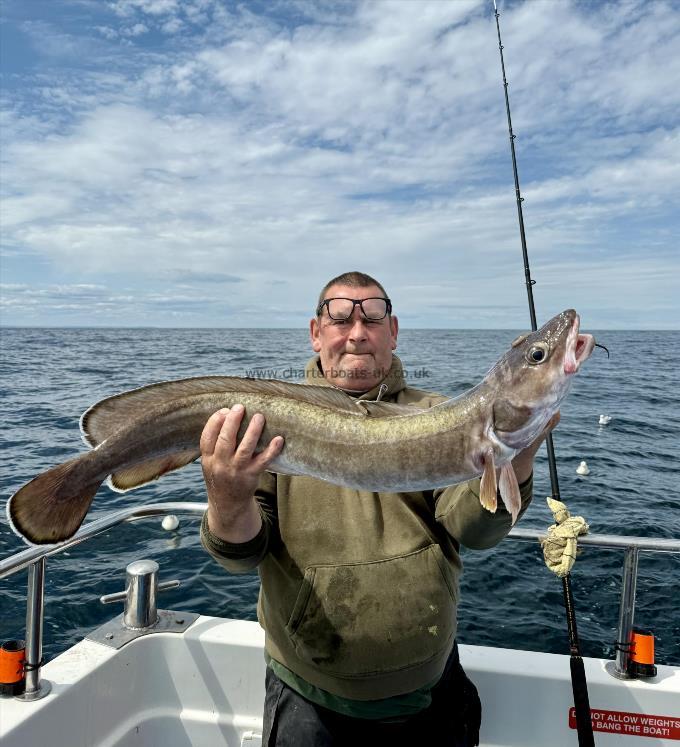 8 lb 8 oz Ling by Gordon Blyth