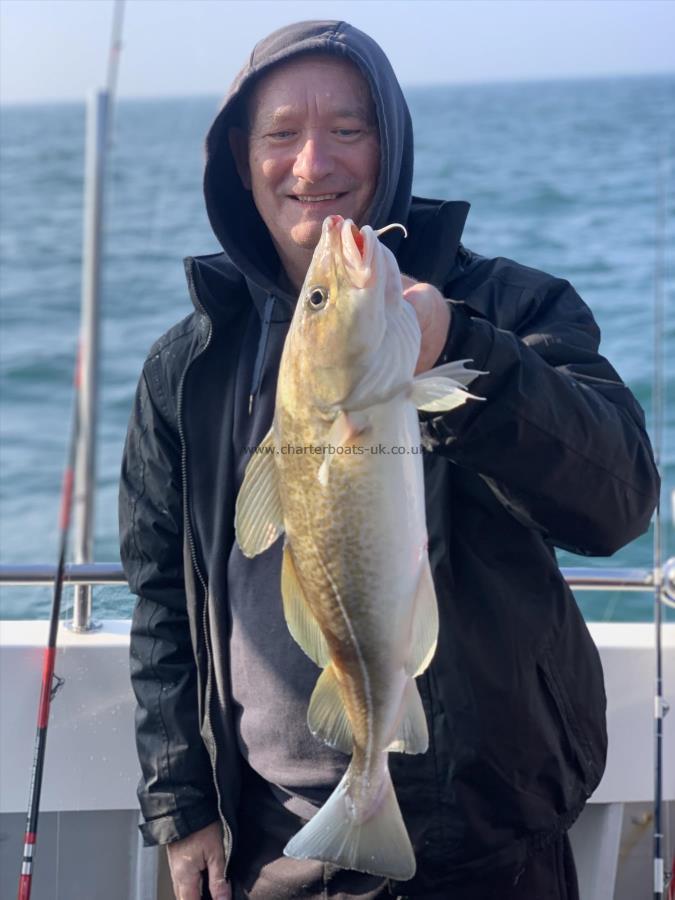 4 lb 5 oz Cod by Unknown