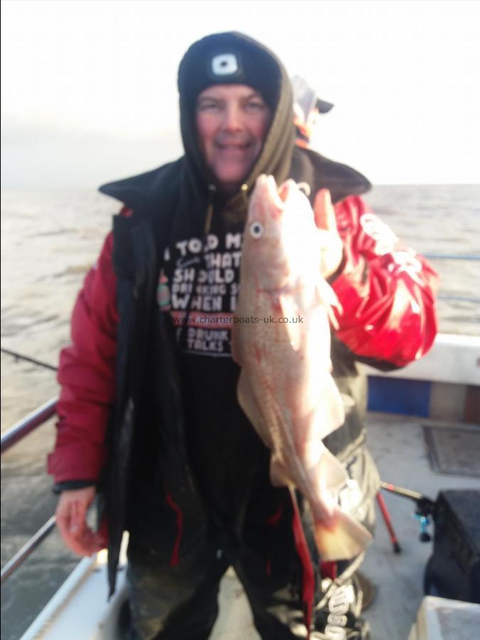 4 lb 4 oz Cod by Lee tregdaskis