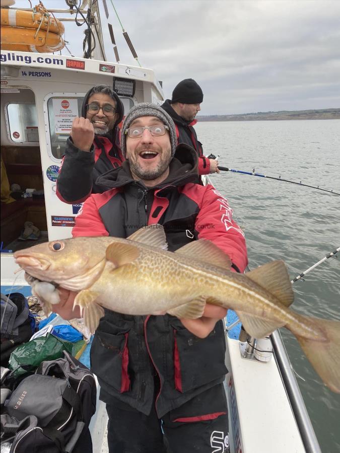 4 lb 6 oz Cod by Taras.