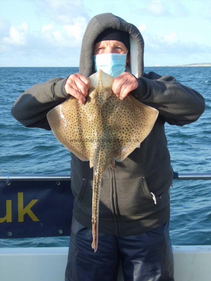 4 lb 8 oz Spotted Ray by Paddy Studley