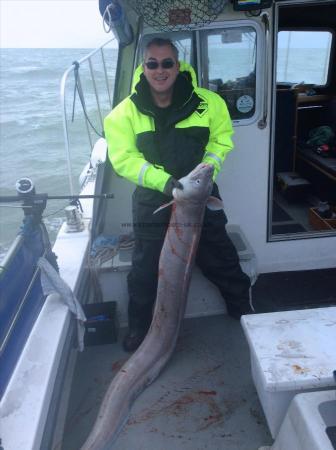 85 lb Conger Eel by Geoff