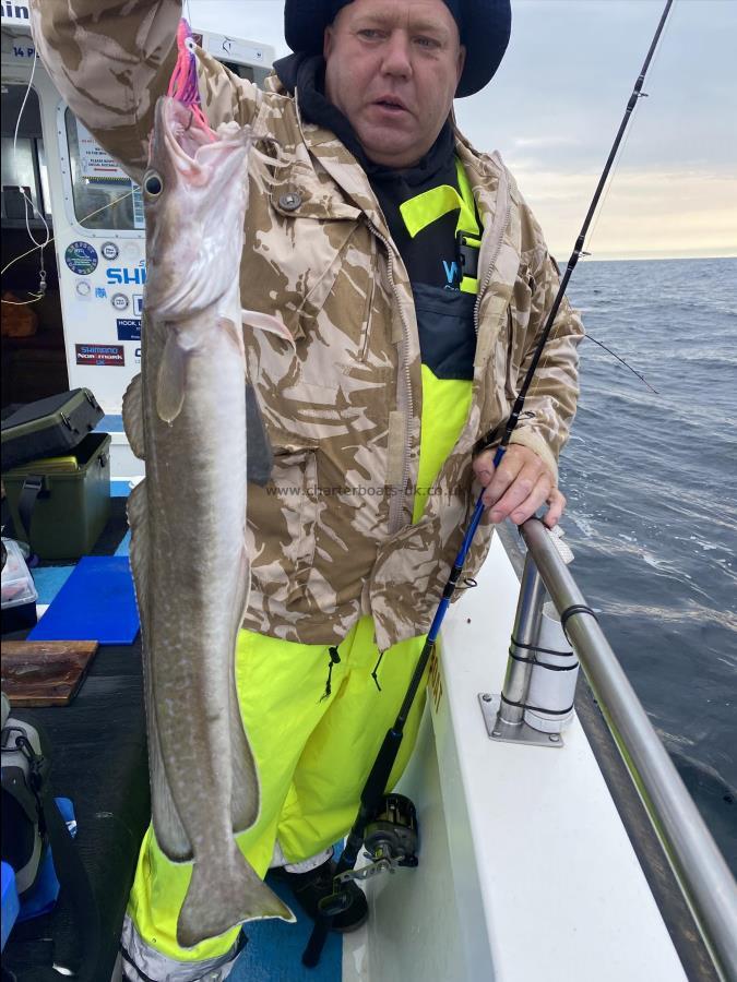 4 lb 12 oz Ling by Wayne.