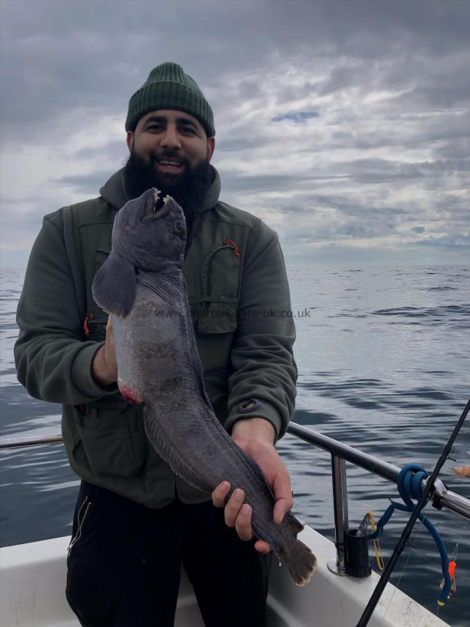 4 lb 8 oz Wolf Fish by Nabeel Ismail with our first Wolfie of 2021