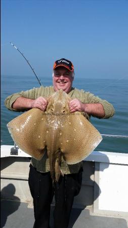 18 lb 8 oz Blonde Ray by mike wilmott