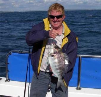 4 lb 3 oz Black Sea Bream by Unknown