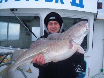 21 lb 7 oz Cod by Tony Brown