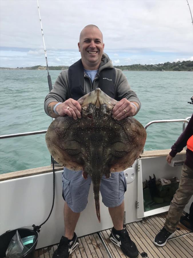 12 lb 12 oz Undulate Ray by Mike
