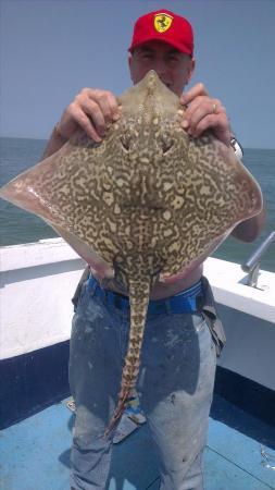 10 lb 2 oz Thornback Ray by pete