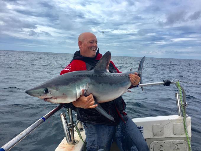 90 lb Porbeagle by Andy Truelove