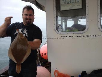 2 lb 8 oz Plaice by Marc